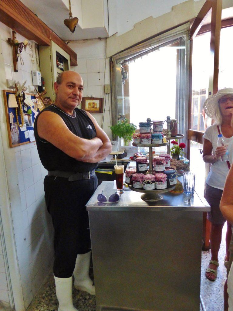 The Butcher at Armenoi - great place to buy yoghurt and Graviera